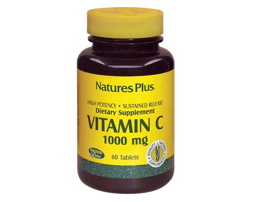 Вітамін Natures Plus Вітамін С 1000мг, 60 таблеток (NTP2300) Вітамін Natures Plus Вітамін С 1000мг, 60 таблеток (NTP2300)
