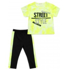 Набір дитячого одягу Breeze STREET STYLE (15979-128G-green)