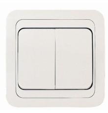 Вимикач MAKEL Mimoza Біла (22003)