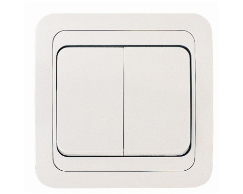 Вимикач MAKEL Mimoza Біла (22003)