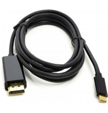 Кабель мультимедійний USB Type-C 3.1 Thunderbolt 3 (M) to DisplayPort (M) 1.8m 4K PowerPlant (CA911844)