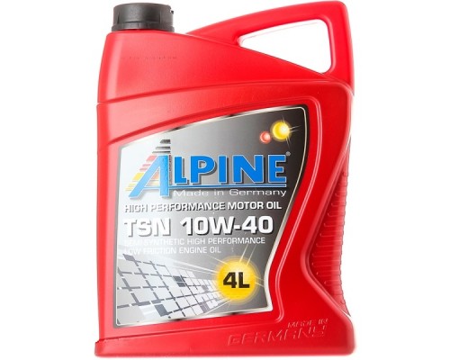 Моторна олива Alpine 10W-40 TSN 4л (0087-4)
