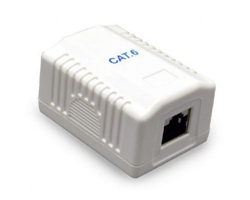 Комп'ютерна розетка Cablexpert RJ45x1 FTP, cat.6 (NCAC-1F6-01) Комп'ютерна розетка Cablexpert RJ45x1 FTP, cat.6 (NCAC-1F6-01)