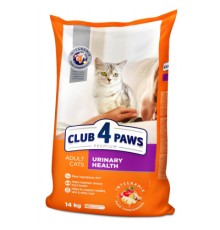 Сухий корм для кішок Club 4 Paws Преміум. Підтримка здоров'я сечовидільної системи 14 кг (4820083909375)