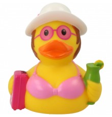 Іграшка для ванної Funny Ducks Качка Пляжниця (L1259)