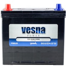 Акумулятор автомобільний Vesna 65 Ah/12V Japan (415 965)