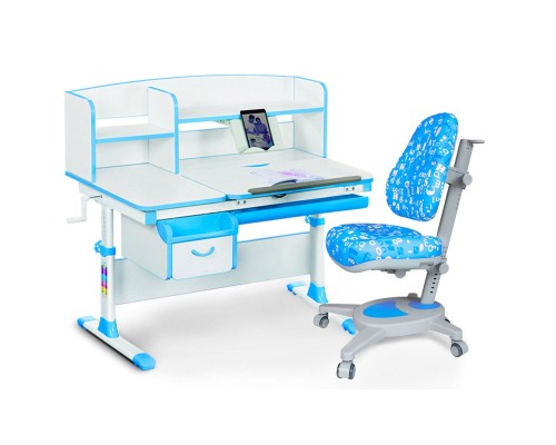 Парта з кріслом Evo-kids Evo-50 BL + Y-110 ABK