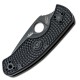 Ніж Spyderco Persistence FRN Black Blade напівсеррейтор (C136PSBBK)