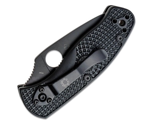 Ніж Spyderco Persistence FRN Black Blade напівсеррейтор (C136PSBBK)