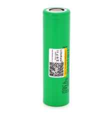 Акумулятор 18650 2500mAh (2450-2650mah), 3.7V (2.75-4.2V), green, PVC BOX Liitokala (Lii-25R)