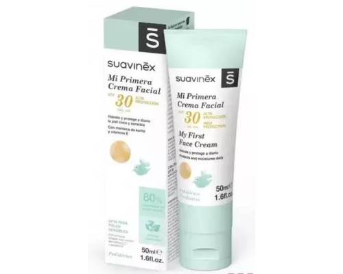 Дитячий крем Suavinex для лиця SPF 30, 50 мл (307077)