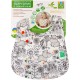 Слинявчик Еко Пупс Eco Cotton Premium непромокаючий з кишенею Бегемотик (EPB-005)