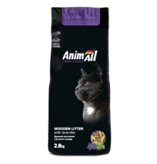 Наповнювач для туалету AnimAll Деревний з ароматом лаванди 2.8 кг (111283)
