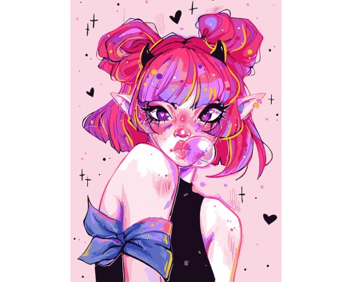 Картина по номерам Santi Анімель 30*40см ©nila_art_art (954396)