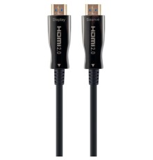 Кабель мультимедійний HDMI to HDMI 10.0m AOC V.2.0, 4K 60Hz Gold Cablexpert (CCBP-HDMI-AOC-10M-02)