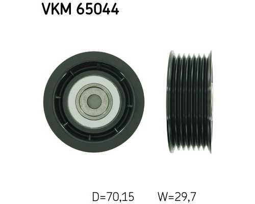 Ролик натягувача ременя SKF VKM 65044