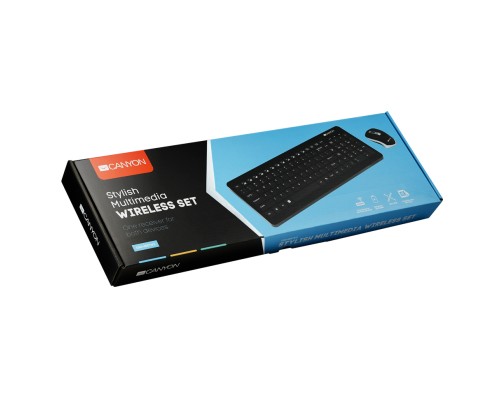 Комплект Canyon SET-W3 Wireless Black (CNS-HSETW3-RU)