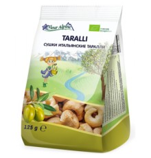 Сушки для дітей Fleur Alpine італійські Taralli 125 г (8000832705038)