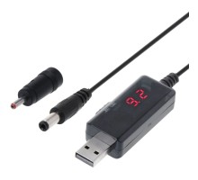 Кабель живлення USB 5V to DC 9V/12V 5.5*2.1/3,5*1,35 mm Dynamode (KWS-912V)