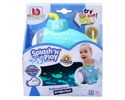 Іграшка для ванної Bb Junior Splash 'N Play Submarine Projector Підводний човен (16-89001)