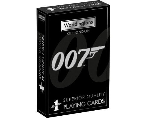 Гральні карти Winning Moves James Bond 007 Waddingtons No.1 (WM00383-EN1-12) Гральні карти Winning Moves James Bond 007 Waddingtons No.1 (WM00383-EN1-12)