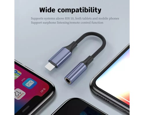 Перехідник Lightning to 3.5mm AC-017 XoKo (AC-017)