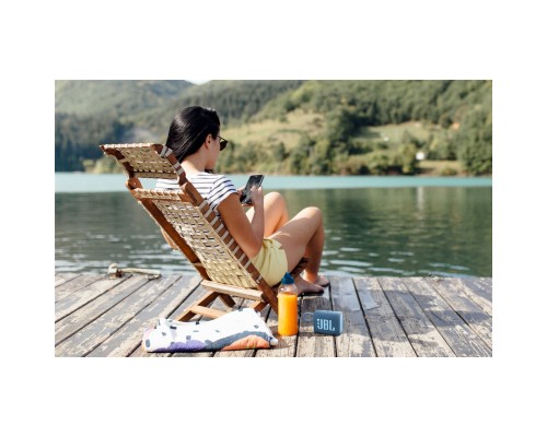 Акустична система JBL Go 3 Eco Blue (JBLGO3ECOBLU) 