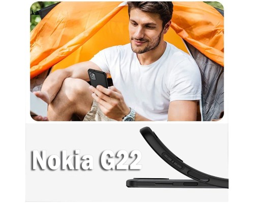 Чохол до мобільного телефона BeCover Nokia G22 Black (708975)