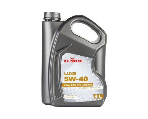 Моторна олива TEMOL Luxe 5W40 4л (TEMOL 62883)