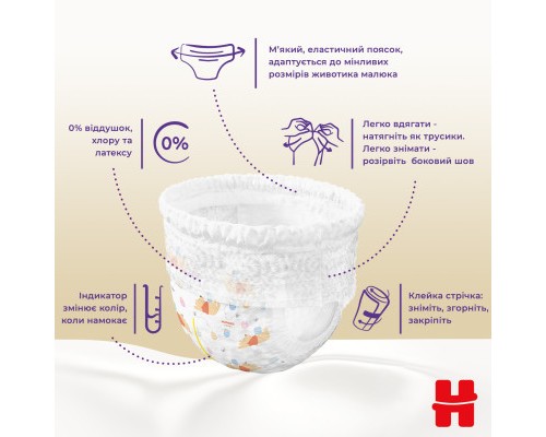 Підгузки Huggies Elite Soft 4 (9-14 кг) Mega 38 шт (5029053549323)