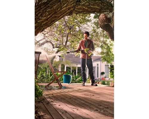 Мийка високого тиску Ryobi низького тиску RY18PW22A-0, 18В ONE+, 22бар, 182 л/год. (без АКБ та ЗП) (5133004570)