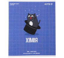 Зошит Kite предметний Cat 48 аркушів, клітинка, хімія (K23-240-22)