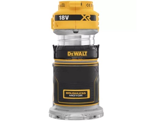 Фрезер DeWALT 18В XR Li-lon, безщітковий, 16000-25500 об/хв, цанга 6-8 мм (без АКБ та ЗП) (DCW600N)
