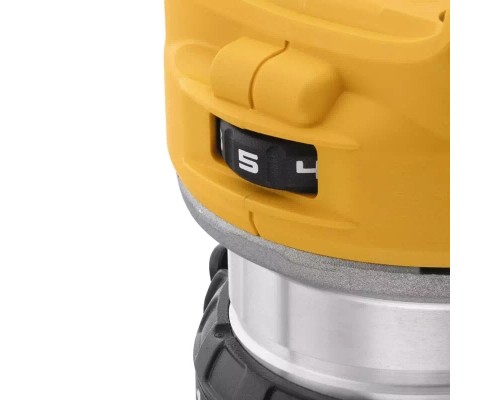 Фрезер DeWALT 18В XR Li-lon, безщітковий, 16000-25500 об/хв, цанга 6-8 мм (без АКБ та ЗП) (DCW600N)