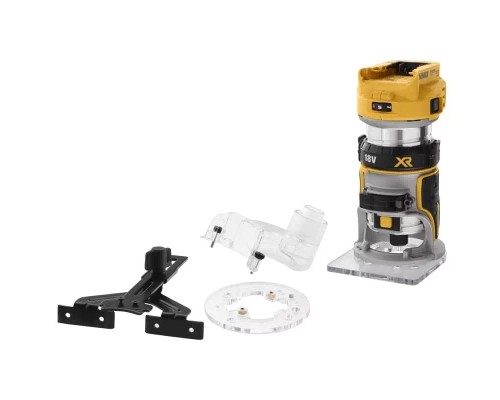 Фрезер DeWALT 18В XR Li-lon, безщітковий, 16000-25500 об/хв, цанга 6-8 мм (без АКБ та ЗП) (DCW600N)
