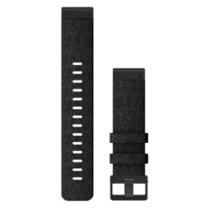 Ремінець до смарт-годинника Garmin fenix 6 22mm QuickFit Heathered Black Nylon (010-12863-07)