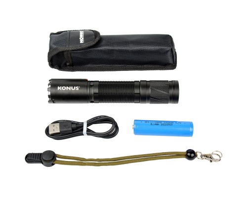 Ліхтар Konus Konuslight-RC7 (1200 Lm) USB Rechargeable (3931)