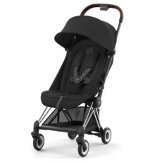 Коляска Cybex Coya Chrome Dark Brown Sepia Black (522004385)