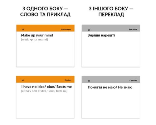 Навчальний набір English Student Картки для вивчення англійської мови Everyday English, українська (591225963)
