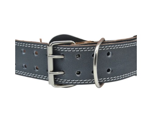 Атлетичний пояс MadMax MFB-245 Full leather шкіряний Black XL (MFB-245_XL)