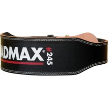 Атлетичний пояс MadMax MFB-245 Full leather шкіряний Black XL (MFB-245_XL)