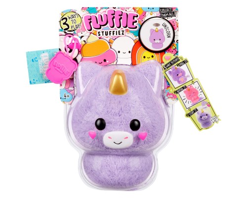 М'яка іграшка Fluffie Stuffiez антистрес - Єдиноріг (593447-3) М'яка іграшка Fluffie Stuffiez антистрес - Єдиноріг (593447-3)