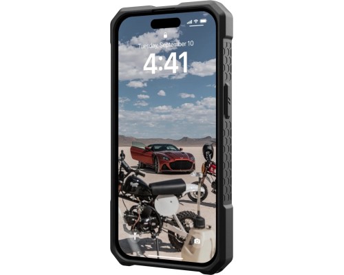 Чохол до мобільного телефона UAG Apple iPhone 15 Plus Monarch Pro Magsafe, Kevlar Black (114220113940)