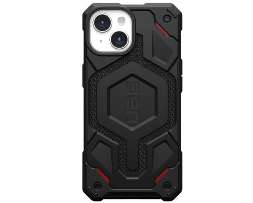 Чохол до мобільного телефона UAG Apple iPhone 15 Plus Monarch Pro Magsafe, Kevlar Black (114220113940)