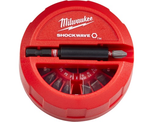 Набір біт Milwaukee SHOCKWAVE 15шт (4932430904)