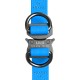 Шлея для собак WAUDOG Waterproof з QR-паспортом 30-39 см блакитна (27632)