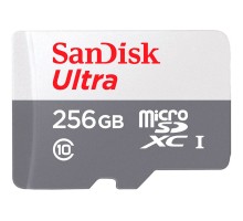 Карта пам'яті SanDisk 256GB microSDXC class 10 UHS-I Ultra (SDSQUNR-256G-GN3MN) 