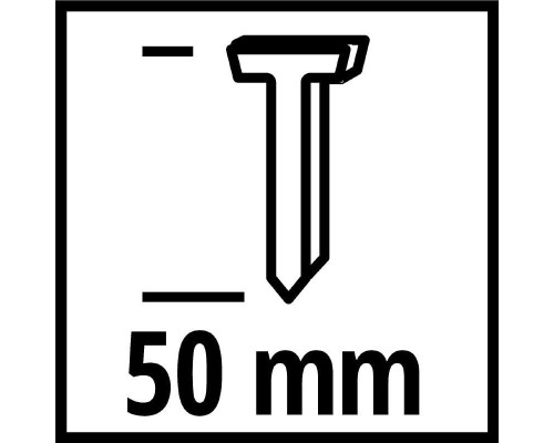 Цвяхи Einhell для цвяхозабивача, 50мм, 3000шт (4137873)