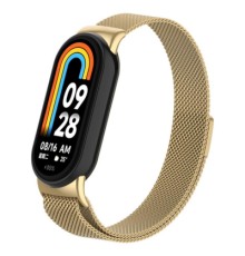 Ремінець до фітнес браслета Armorstandart Milanese Magnetic Band для Xiaomi Mi Band 8 Gold (ARM69919)