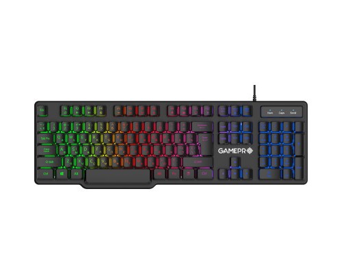 Клавіатура GamePro GK380 USB Black (GK380)